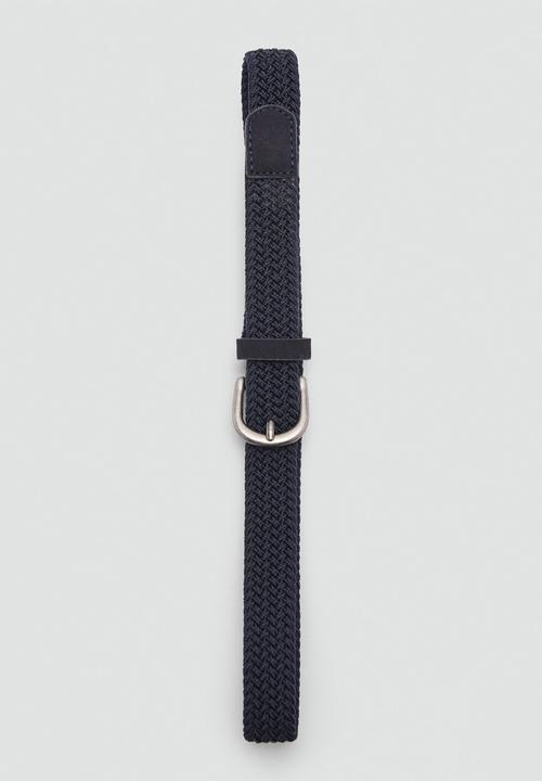MANGO - Belt henry - navy