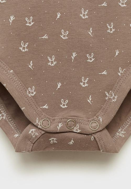 MANGO - Bodysuit hervey - medium brown