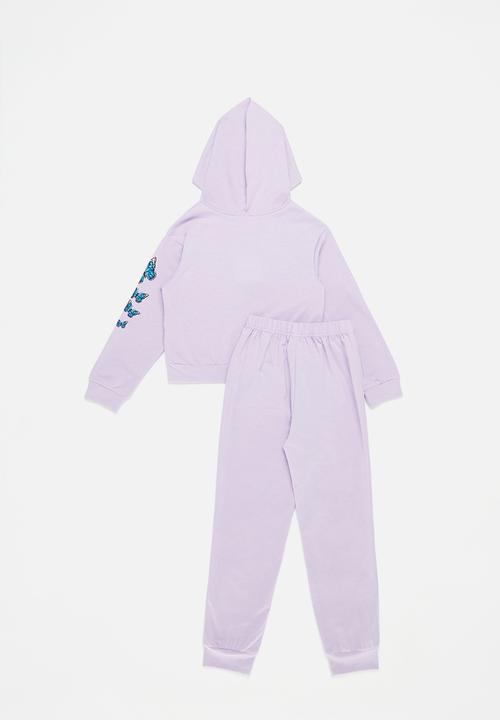Pop Candy - Hooded track set - purple
