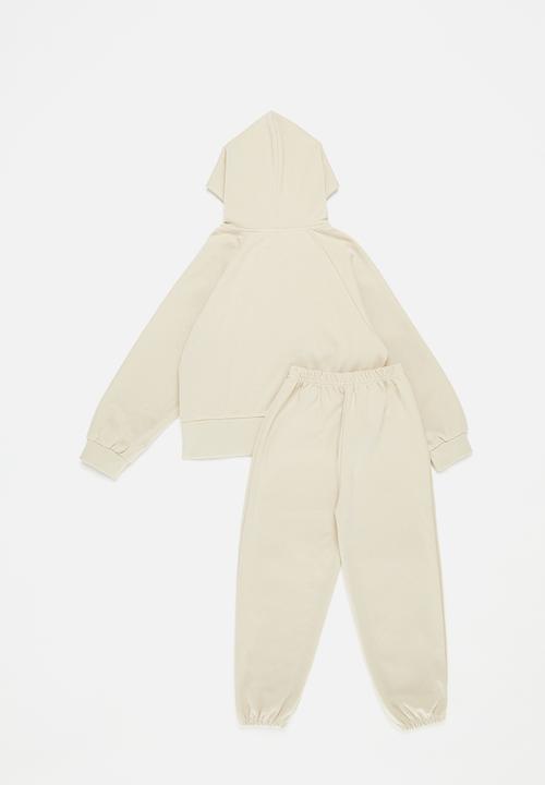 Pop Candy - Hoodie & pants set - beige