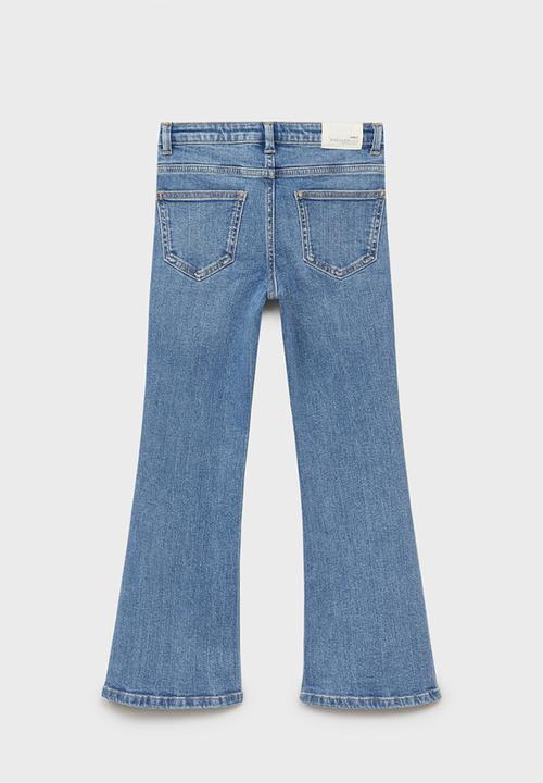 MANGO - Jeans flare8 - open blue
