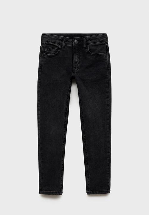 MANGO - Jeans slim - open gray