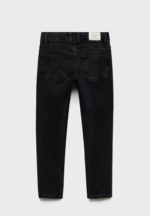 MANGO - Jeans slim - open gray