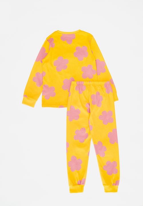 Pop Candy - Applique print pj set - orange