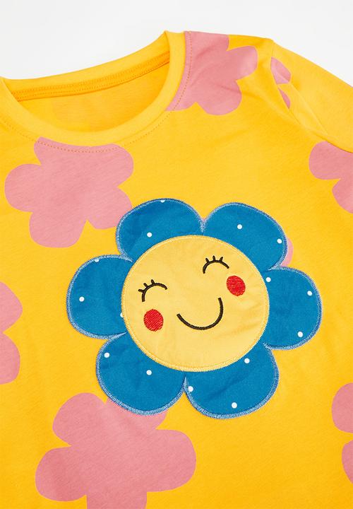 Pop Candy - Applique print pj set - orange