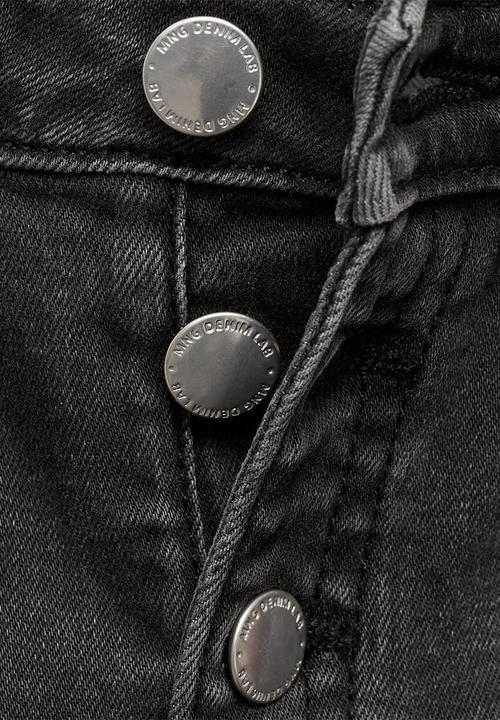 MANGO - Jeans flare8 - open gray
