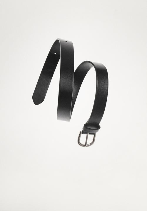 MANGO - Belt albert - black