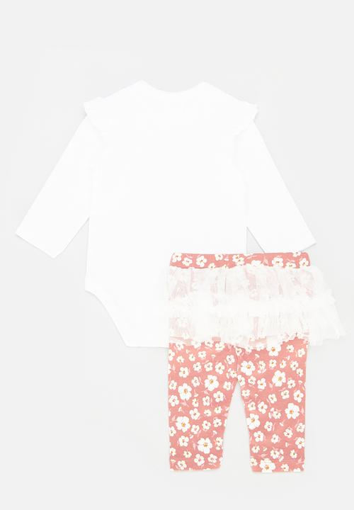Pop Candy - Body vest, legging, socks  & headband set - multi