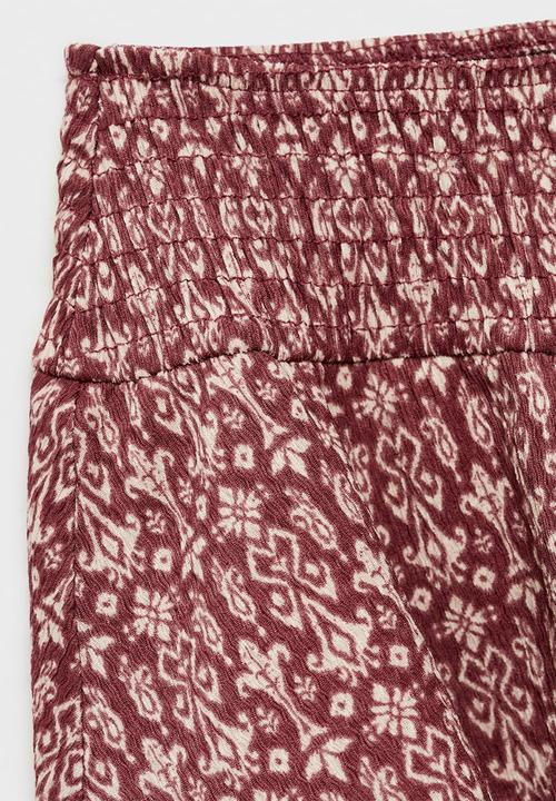 MANGO - Skirt selena - dark red