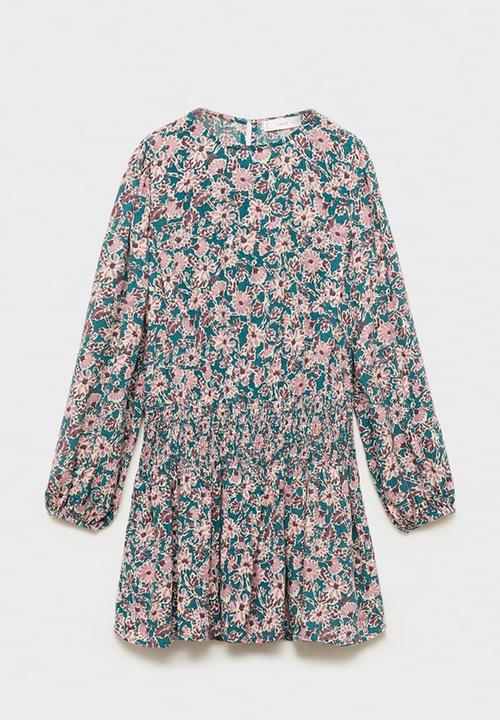 MANGO - Dress laina - pink