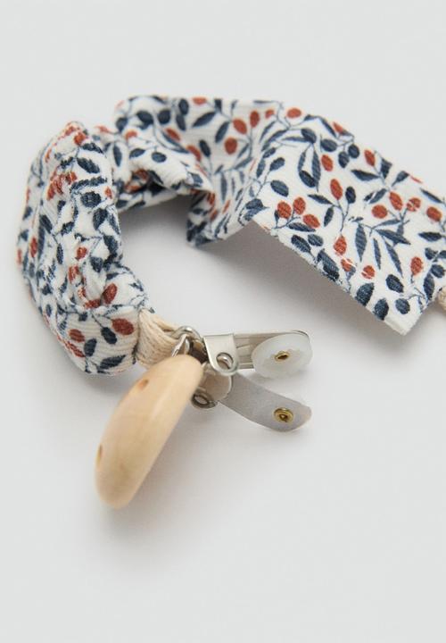 MANGO - Pacifier clip sidneyc - natural