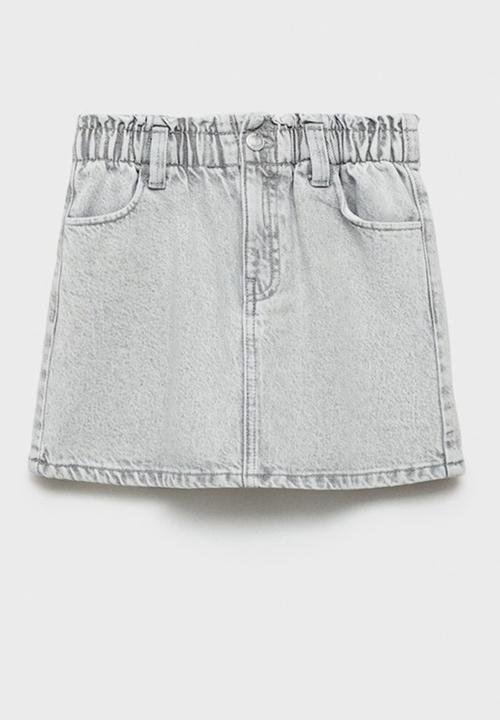 MANGO - Skirt cindy8 - open gray