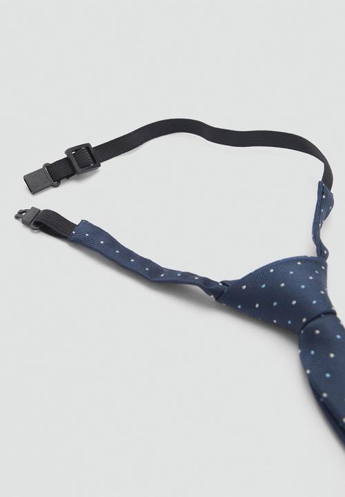MANGO - Tie punti - navy