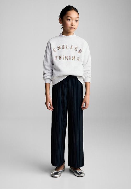 MANGO - Sweatshirt endless - lt pastel grey