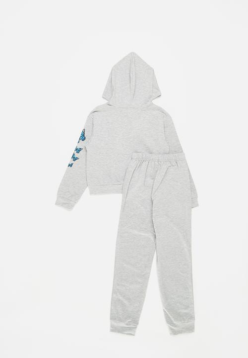 Pop Candy - Hooded trackset -grey