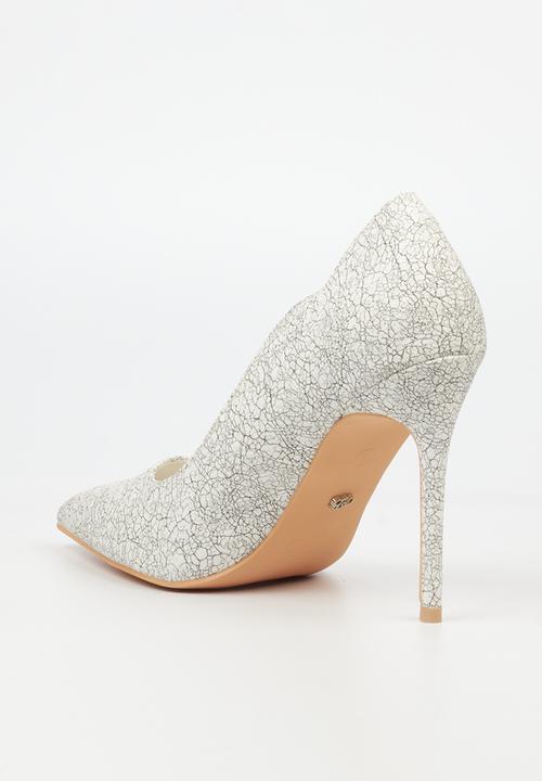 Miss Black - Lola 45 heel - white