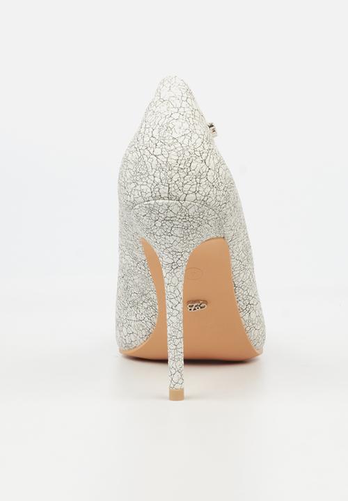 Miss Black - Lola 45 heel - white