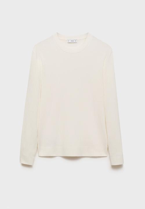MANGO - Sweater Antigua - Offwhite