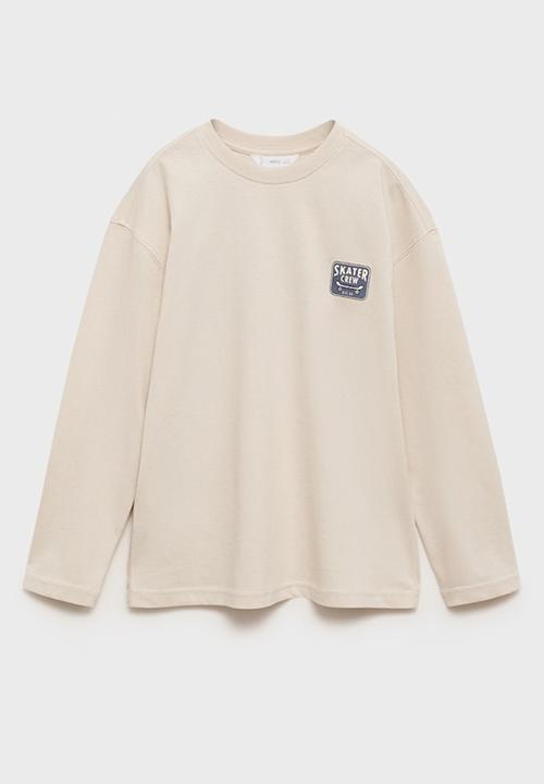 MANGO - T-shirt wheels - natural
