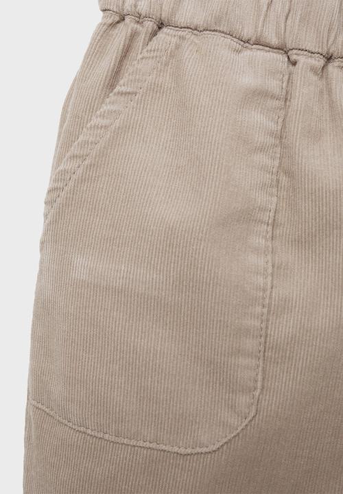 MANGO - Trousers bigai - dark grey