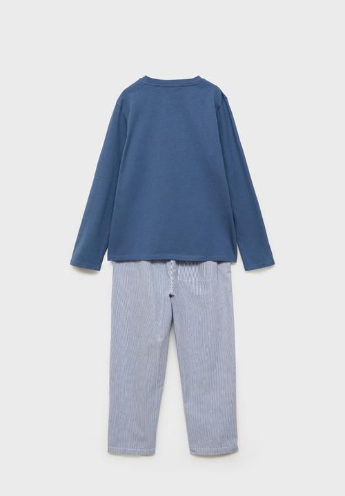 MANGO - Pyjama somo - medium blue