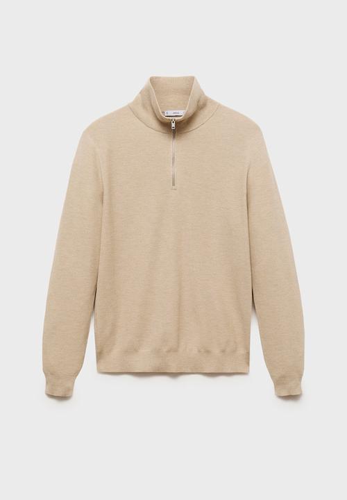 MANGO - Sweater Tenp - Sand
