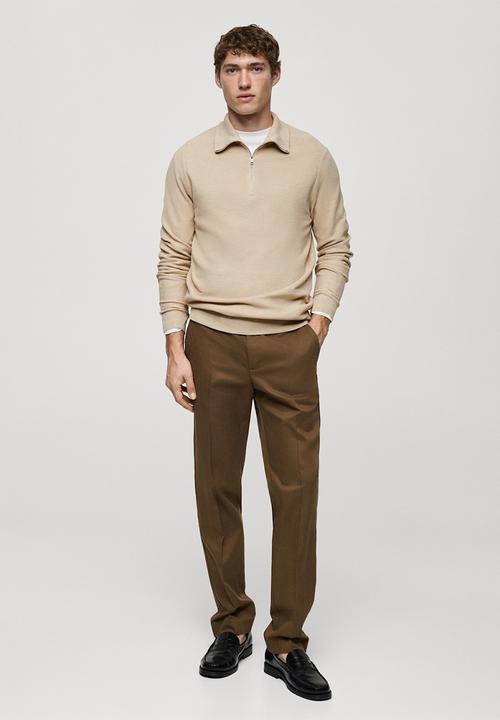 MANGO - Sweater Tenp - Sand