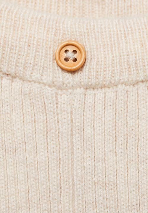 MANGO - Leggings lea - light/pastel brown