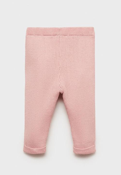 MANGO - Leggings lea - pink