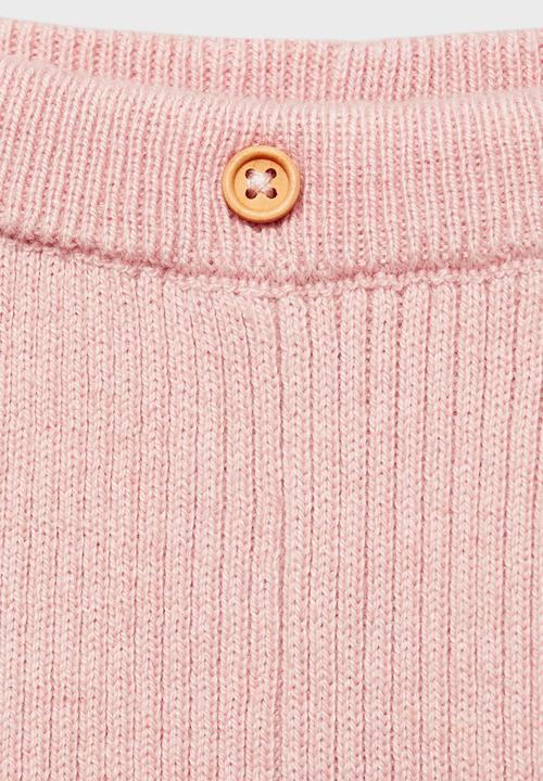 MANGO - Leggings lea - pink