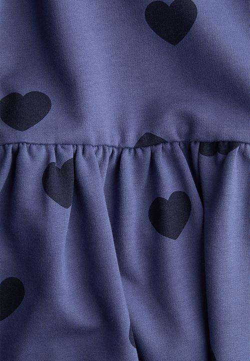 H&M - Oversized sweatshirt dress - Blue