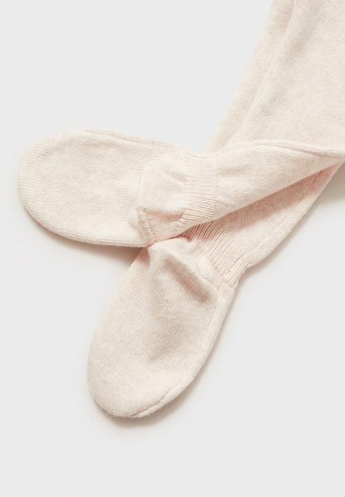 MANGO - Leggings lila - light pastel brown