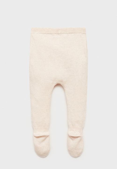 MANGO - Leggings lila - light pastel brown