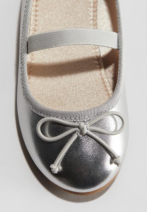 H&M - Ballet pumps - Silver
