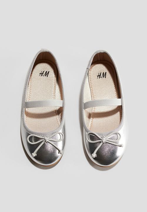 H&M - Ballet pumps - Silver