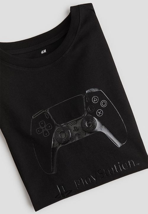 H&M - Printed t-shirt - Black