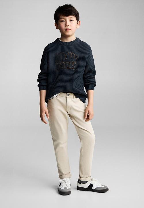 MANGO - Trousers peru7 - light beige