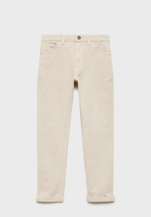 MANGO - Trousers peru7 - light beige
