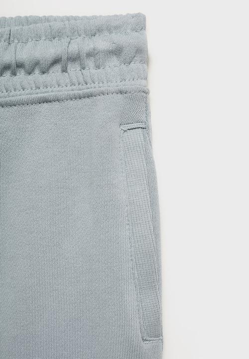 MANGO - Joggers francia - light pastel blue