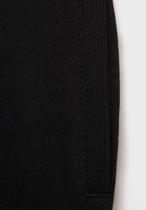MANGO - Joggers francia - black