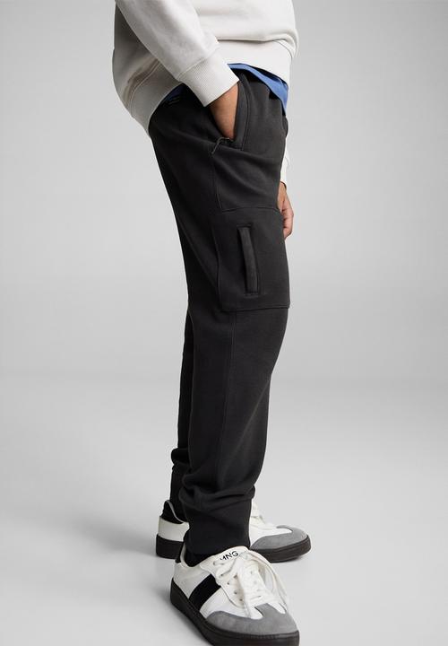 MANGO - Joggers island - charcoal