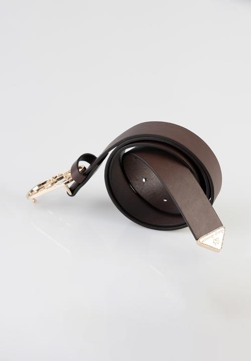 SISSY BOY - Main girl Belt - chocolate