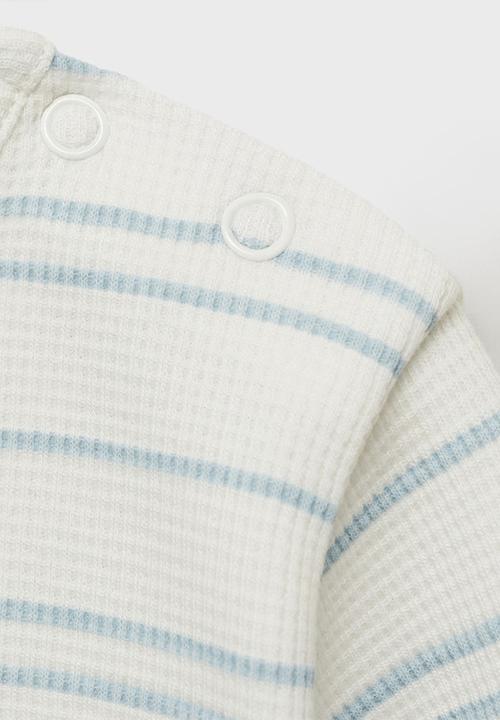 MANGO - T-shirt jose - light pastel blue