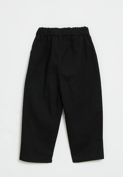 Pop Candy - Slim leg pants - black