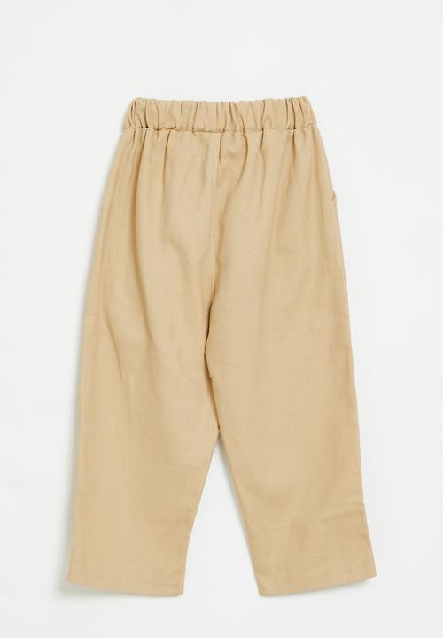 Pop Candy - Slim leg pants-beige