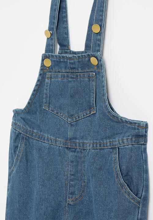 Pop Candy - Denim dungaree - blue