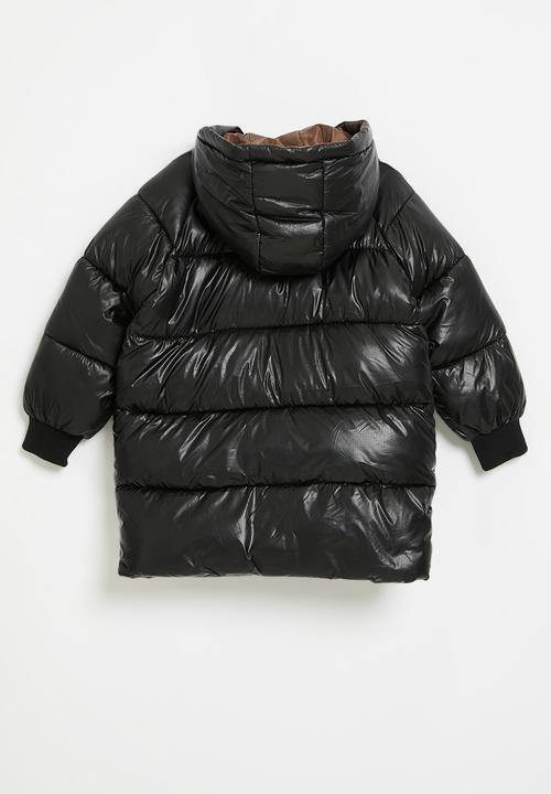 Pop Candy - Puffer jacket - black