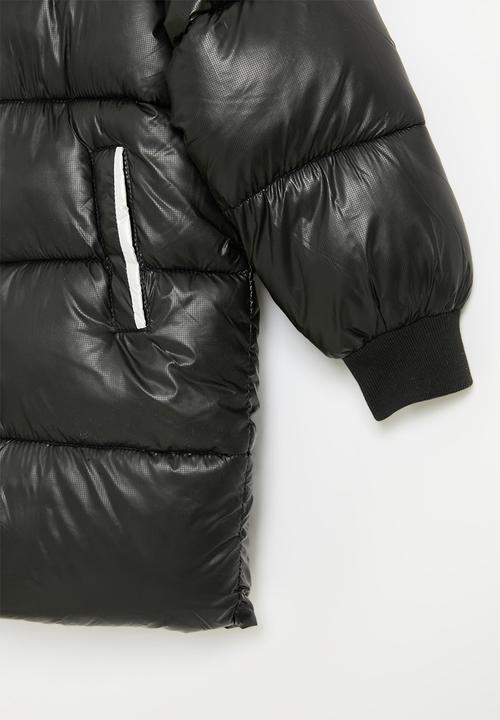 Pop Candy - Puffer jacket - black