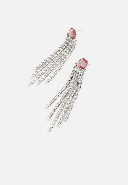 Tessa Design - Sade chandelier earring - silver