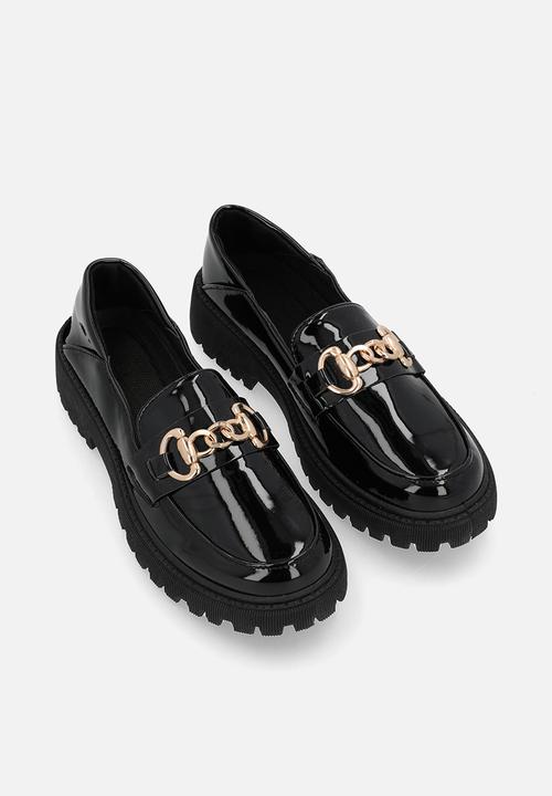 Pop Candy - Chain loafers-black